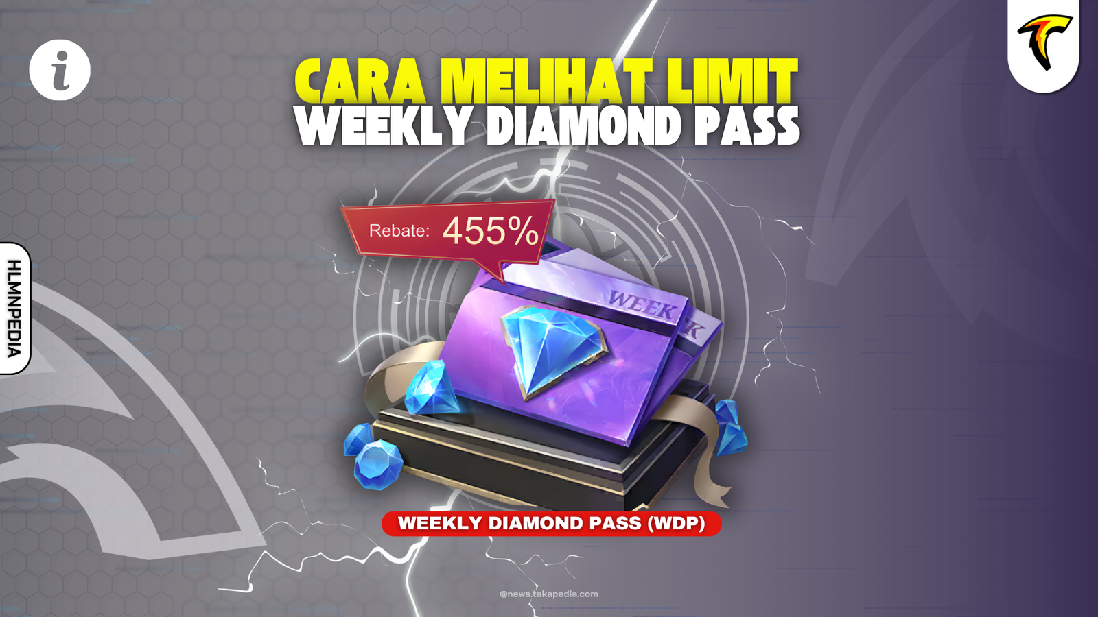 Cara Melihat Limit Weekly Diamond Pass (WDP)