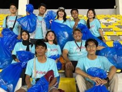 Ajak Generasi Muda Lakukan Aksi Bersih-bersih Sampah di dalam Piala Planet U-17