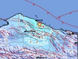 Jumat Pagi, Gempa Bumi Bermagnitudo 5.2 Guncang Papua