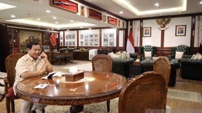 PM Negeri Matahari Terbit ucapkan selamat terhadap Prabowo lewat sambungan telepon