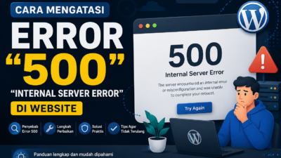 Cara Mengatasi Error "500 Internal Server Error" di Website