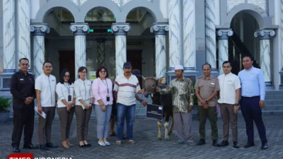 Idul Adha 1447 H, Kokoon Hotel Banyuwangi Salurkan Sapi juga Kambing Kurban untuk Warga Sekitar