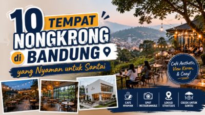 10 Tempat Nongkrong di Bandung